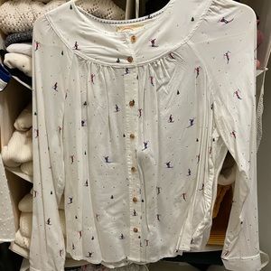Anthropologie Ski Shirt